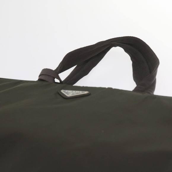 PRADA Tote Bag Nylon Khaki Auth 60769 - Picture 14 of 16
